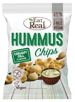 Eat Real Hummus Chips - Creamy Dill