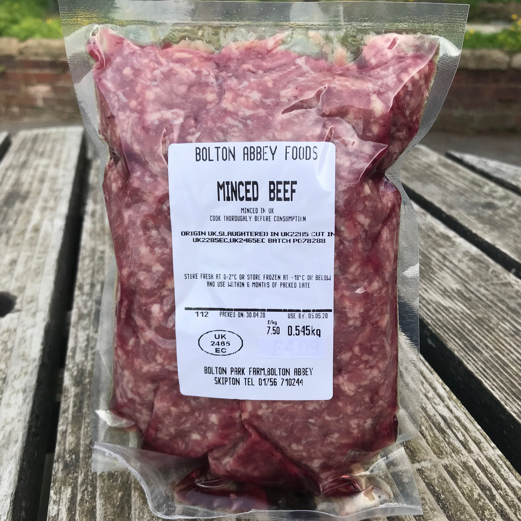 Crimple Valley Fresh Minced Beef