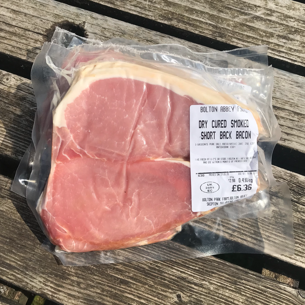 Crimple Valley Fresh Dry Cured Smoked Short Back Bacon