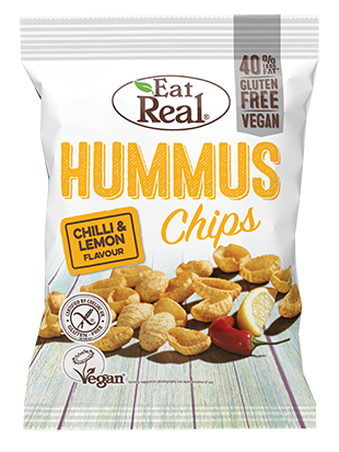 Eat Real Hummus Chips - Chilli and Lemon