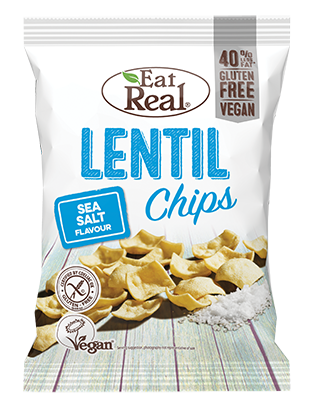 Eat Real Lentil Chips - Sea Salt
