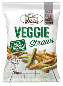Eat Real Veggie Kale Straws - Kale, Tomato and Spinach