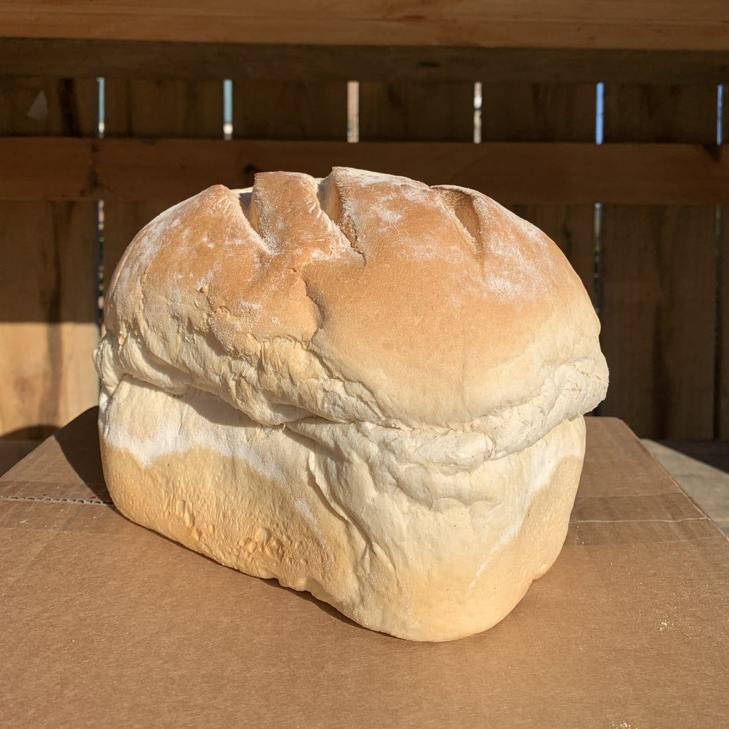 White Farmhouse Loaf Large - Unsliced