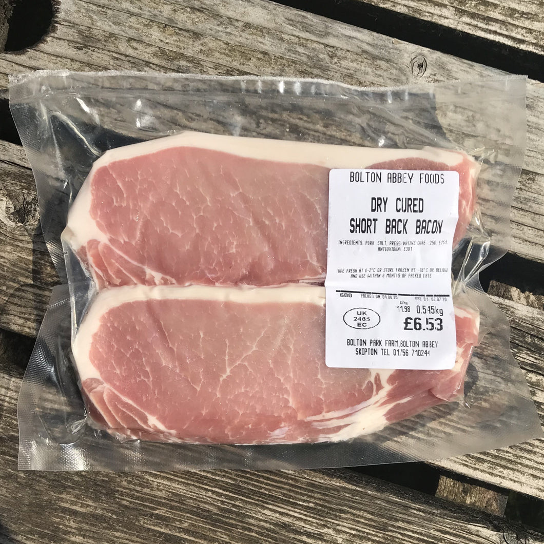 Crimple Valley Fresh Dry Cured Short Back Bacon