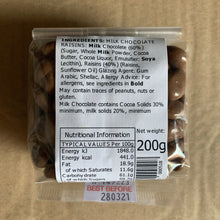 Load image into Gallery viewer, Milk Chocolate Raisins
