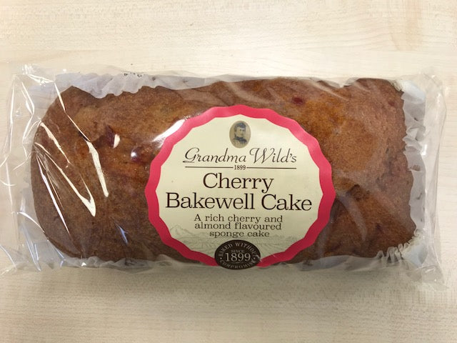 Grandma Wild's Cherry Bakewell Cake