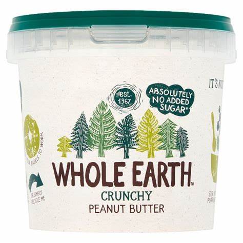 Whole Earth Crunchy Peanut Butter