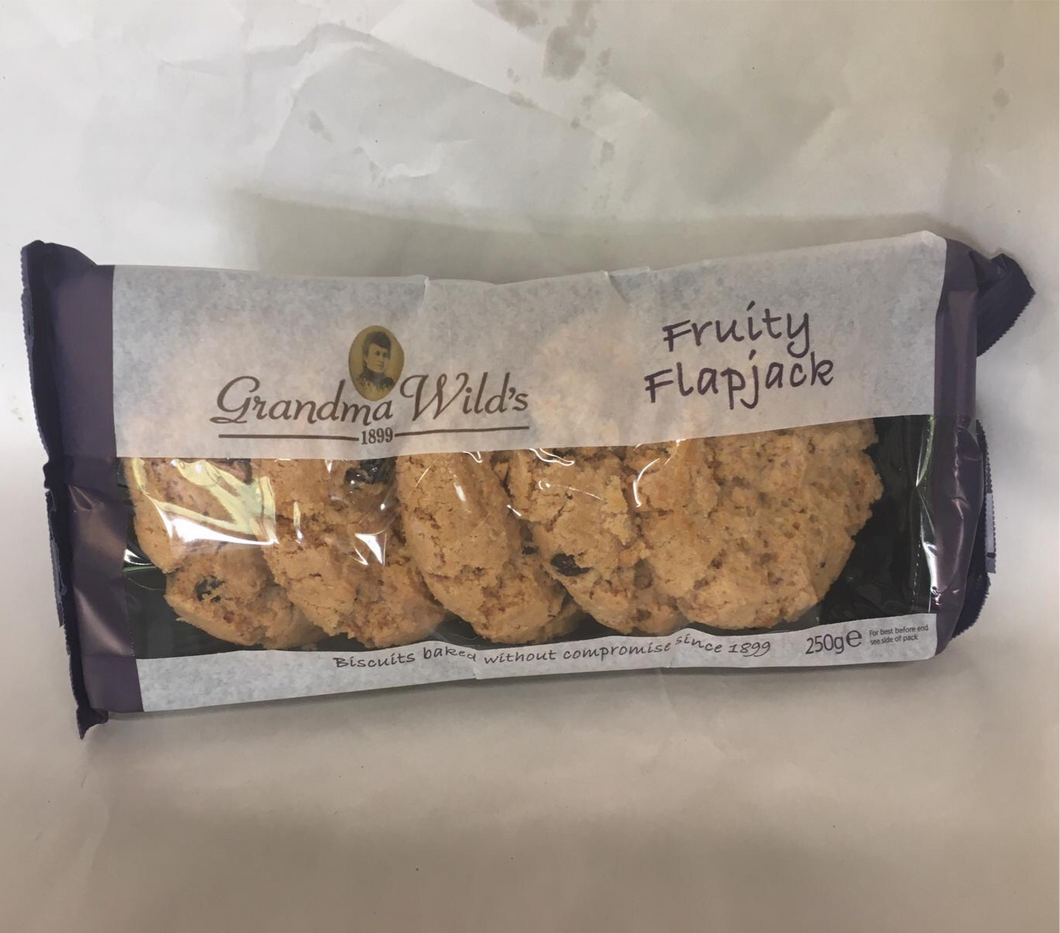 Grandma Wild's Fruity Flapjack Cookies