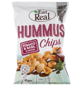 Eat Real Hummus Chips - Tomato and Basil