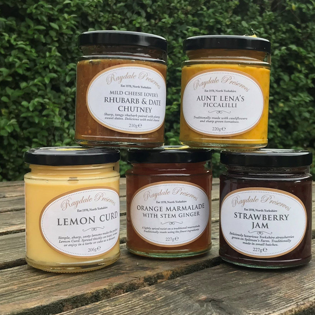 Rhubarb and Ginger Jam - Raydale Preserves - 227g